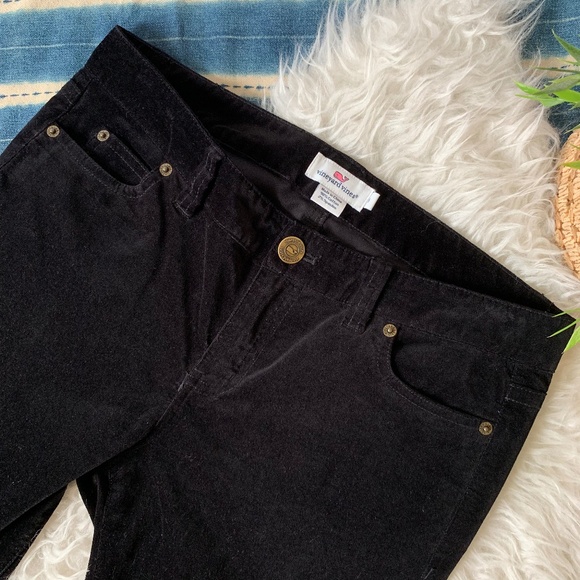 Vineyard Vines Pants - Vineyard Vines | Black Velvet Skinny Stretch Pants